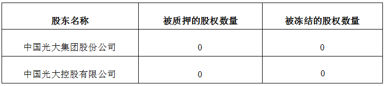 5%以上股东股权质押冻结情况