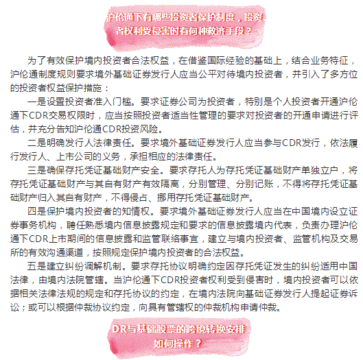上交所投教下午茶（第五期）|沪伦通解读（下）