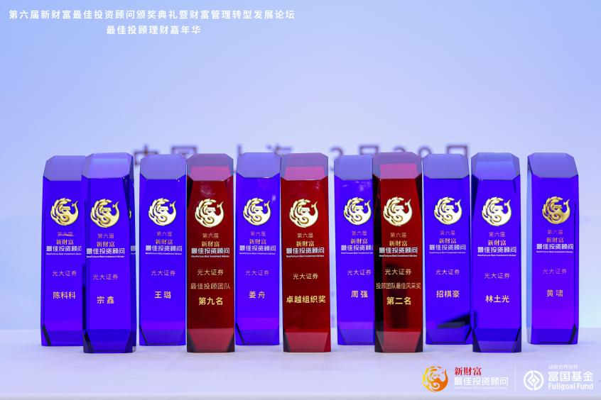 光大证券在第六届新财富最佳投资顾问评选中荣获多项大奖