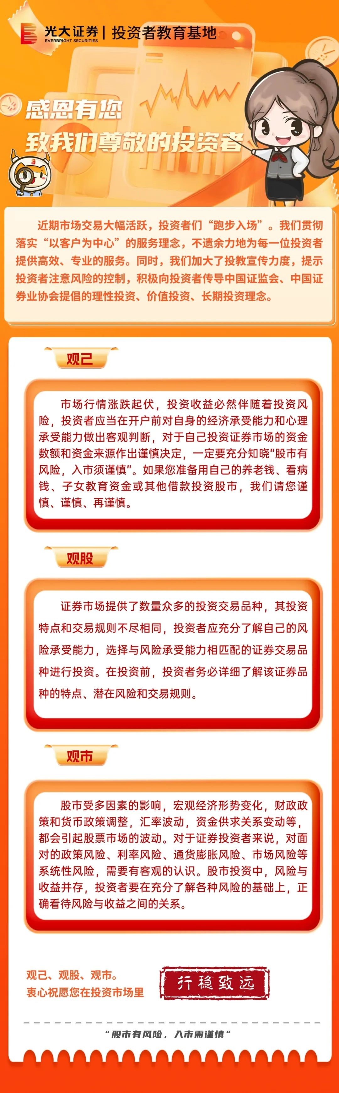 感恩有您：致我们尊敬的投资者