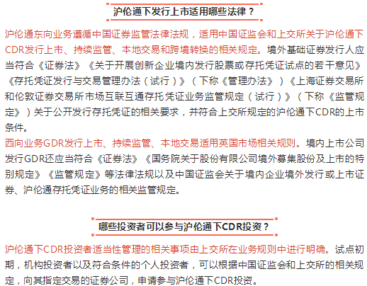 上交所就沪伦通机制答记者问